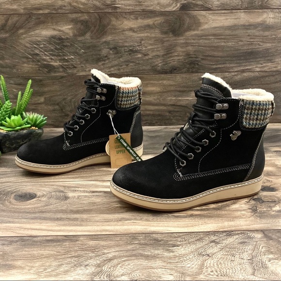 NIB White Mountain Theo Faux Shearling Lined Boot - Picture 4 of 14